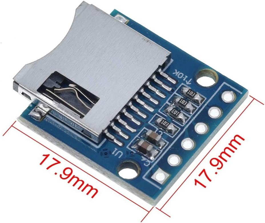 Micro SD/SDHC/TF Card Adapter with SPI & Level Converter for Arduino