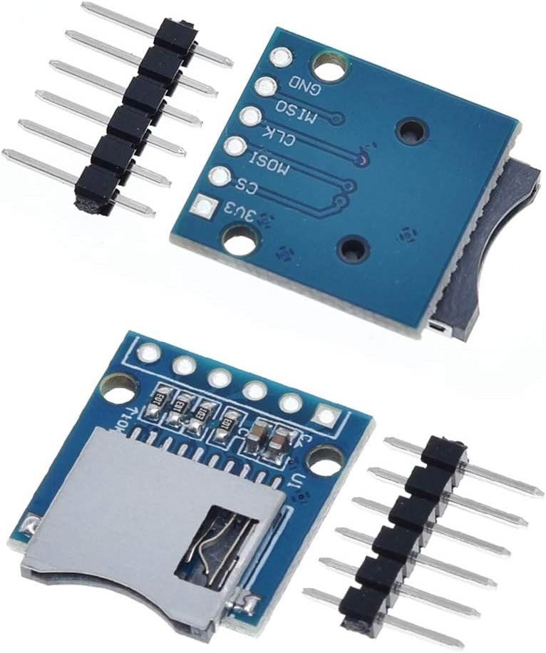 Micro SD/SDHC/TF Card Adapter with SPI & Level Converter for Arduino - Image 4