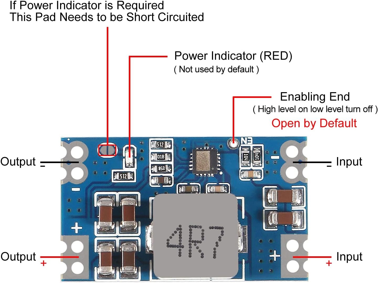 Mini560 DC-DC Step-Down Converter 3.3V/5V/9V/12V 5A Voltage Regulator Module - Image 3