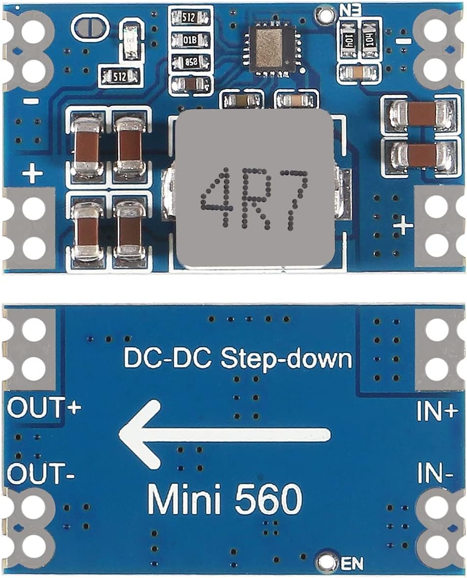 Mini560 DC-DC Step-Down Converter 3.3V/5V/9V/12V 5A Voltage Regulator Module - Image 2