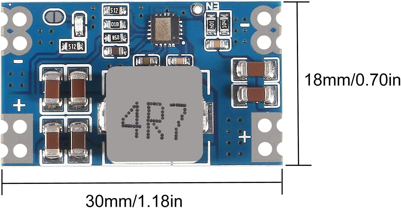 Mini560 DC-DC Step-Down Converter 3.3V/5V/9V/12V 5A Voltage Regulator Module - Image 4